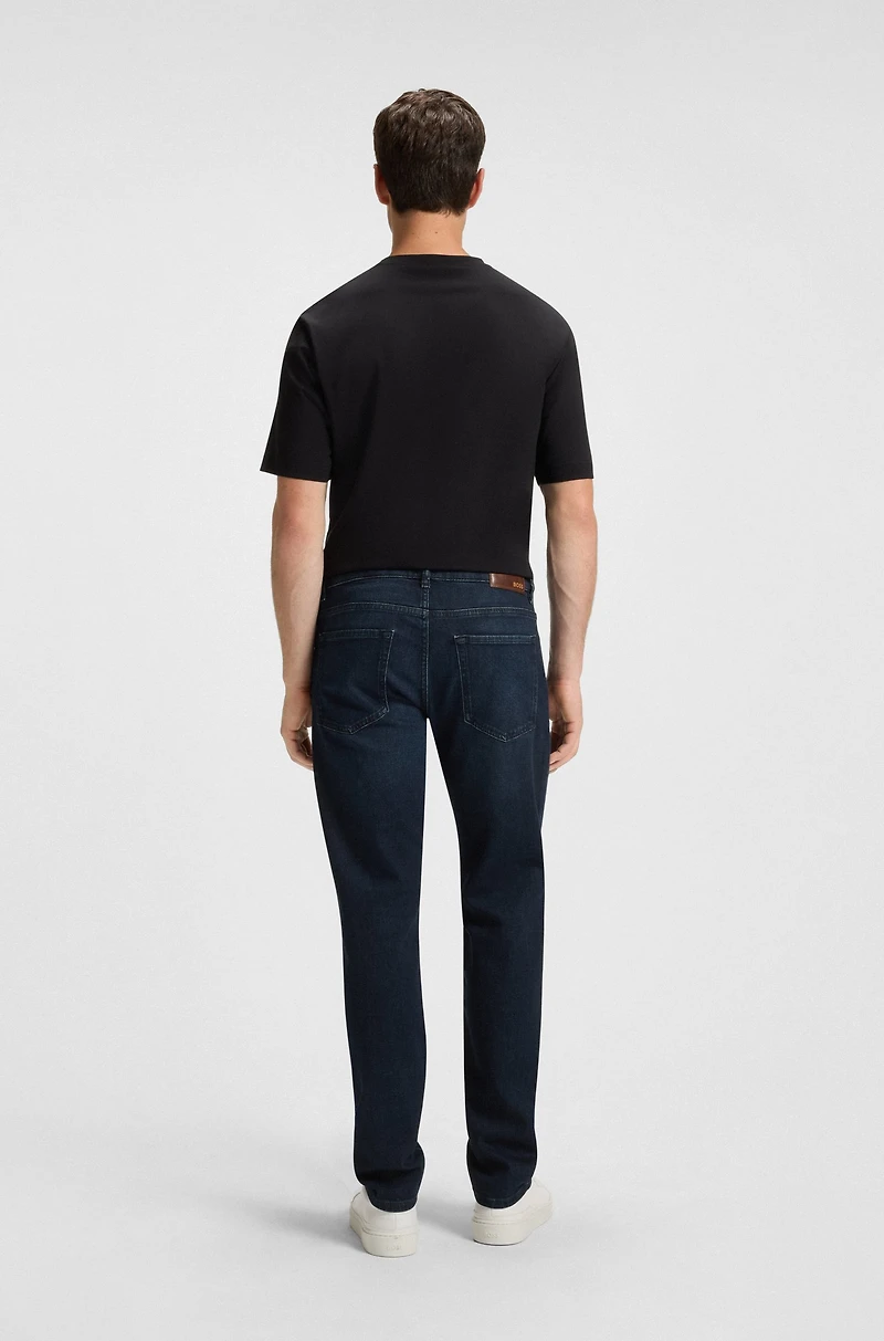 Maine Regular-fit jeans dark-blue comfort-stretch denim