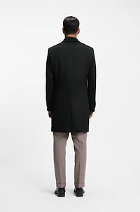Cashmere coat a slim fit
