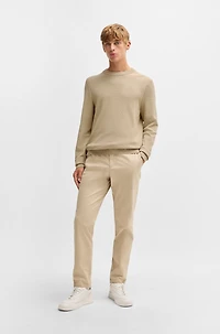 Micro-structured sweater cotton