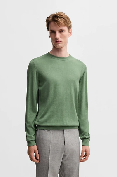 Regular-fit sweater wool