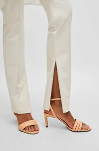 Strappy sandals nappa leather with a 7cm heel