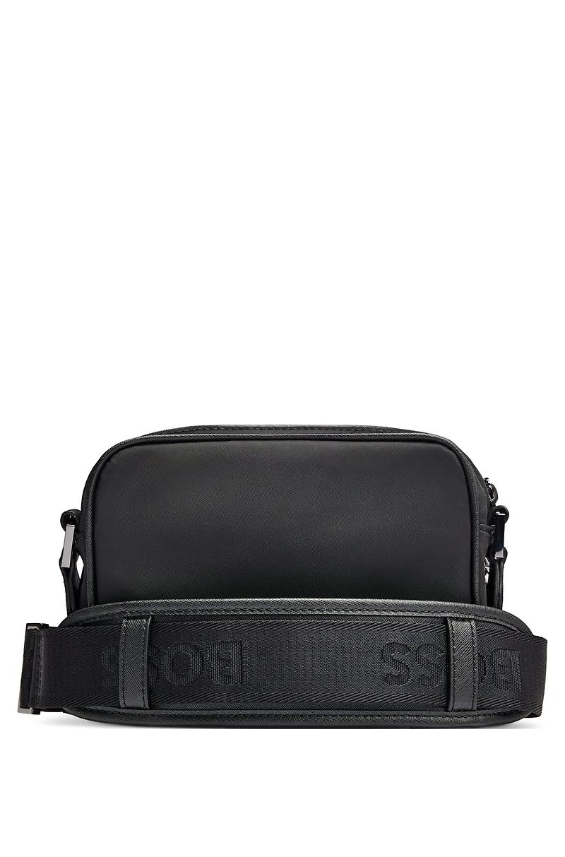 BOSS SELECTED BY SHOHEI OHTANI Crossbody bag with Double B monogram