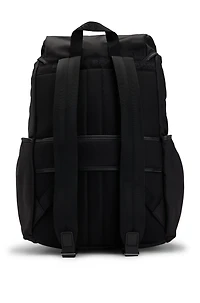 BOSS SELECTED BY SHOHEI OHTANI Multi-pocket backpack with Double B monogram trim