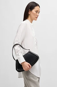 Relaxed-fit blouse easy-iron poplin