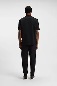 Regular-fit T-shirt cotton with monogram print
