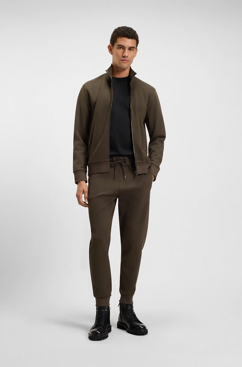 Mercerised-cotton T-shirt with Double B monogram