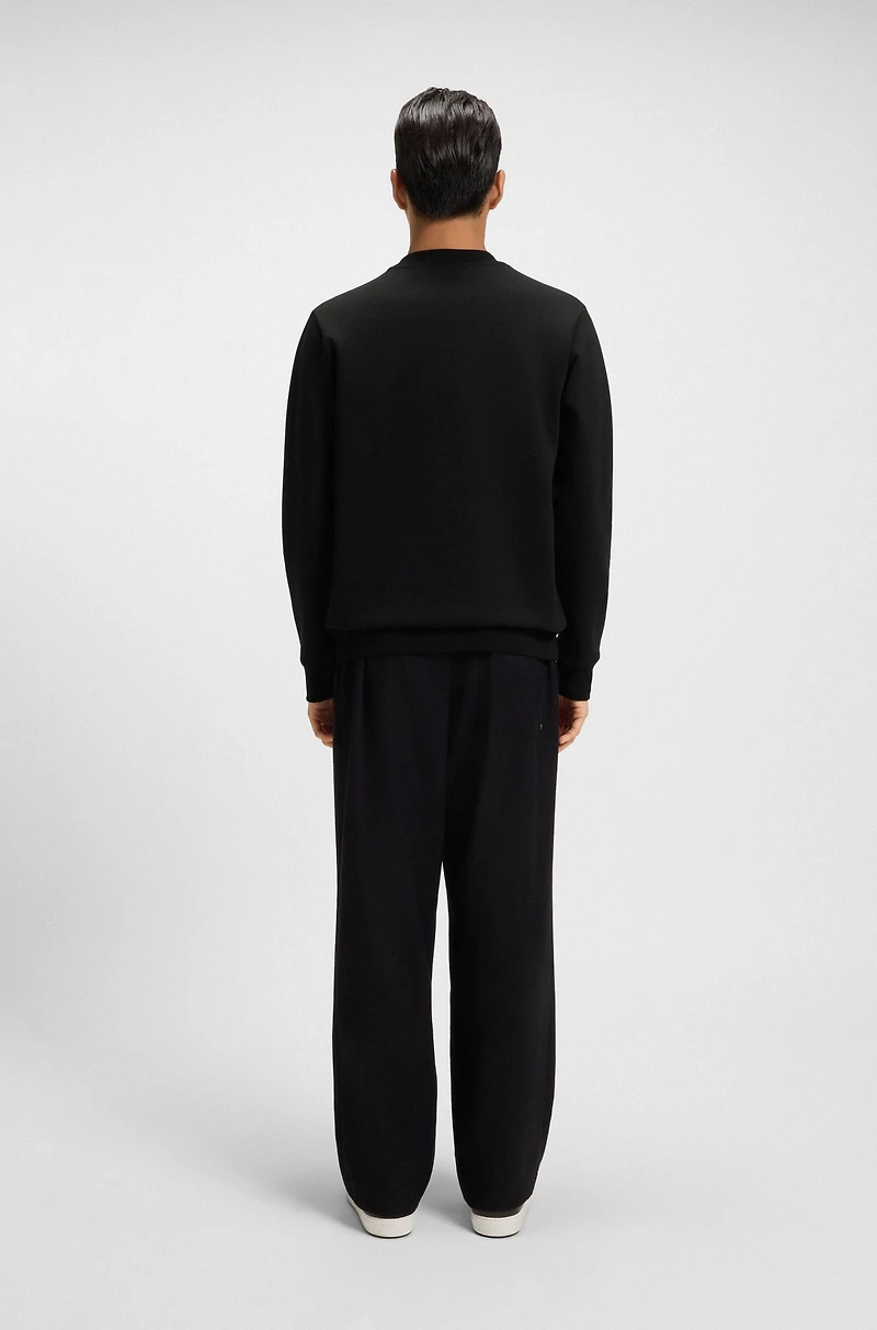 Cotton-blend sweatshirt with Double B monogram