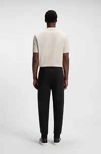 Cotton-blend tracksuit bottoms with Double B monogram