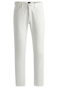 Slim-fit jeans black mechanical-stretch denim