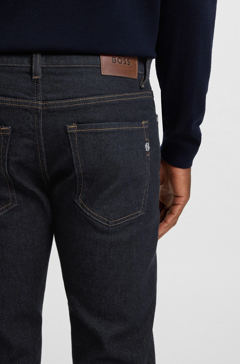 Delaware slim-fit jeans dark-blue stretch denim