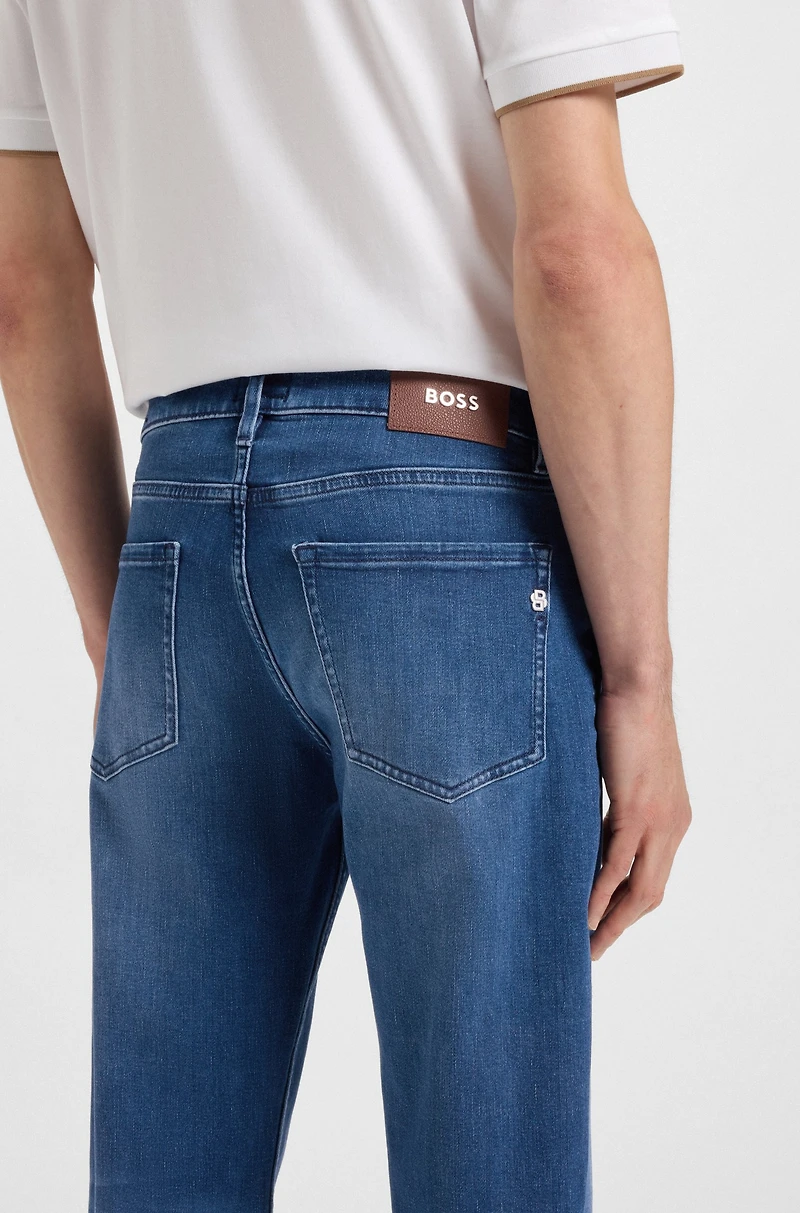 Maine Regular-fit jeans blue soft-touch denim