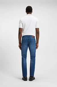 Delaware slim-fit jeans super-soft blue denim