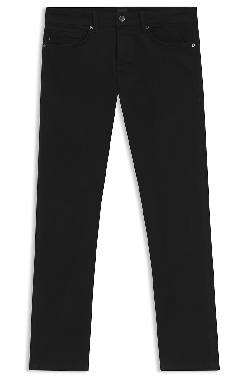 Slim-fit jeans comfort-stretch black denim