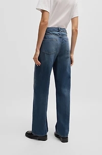 Indigo jeans denim