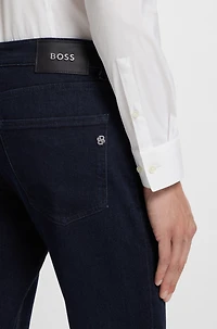 Delaware slim-fit jeans dark-blue soft denim