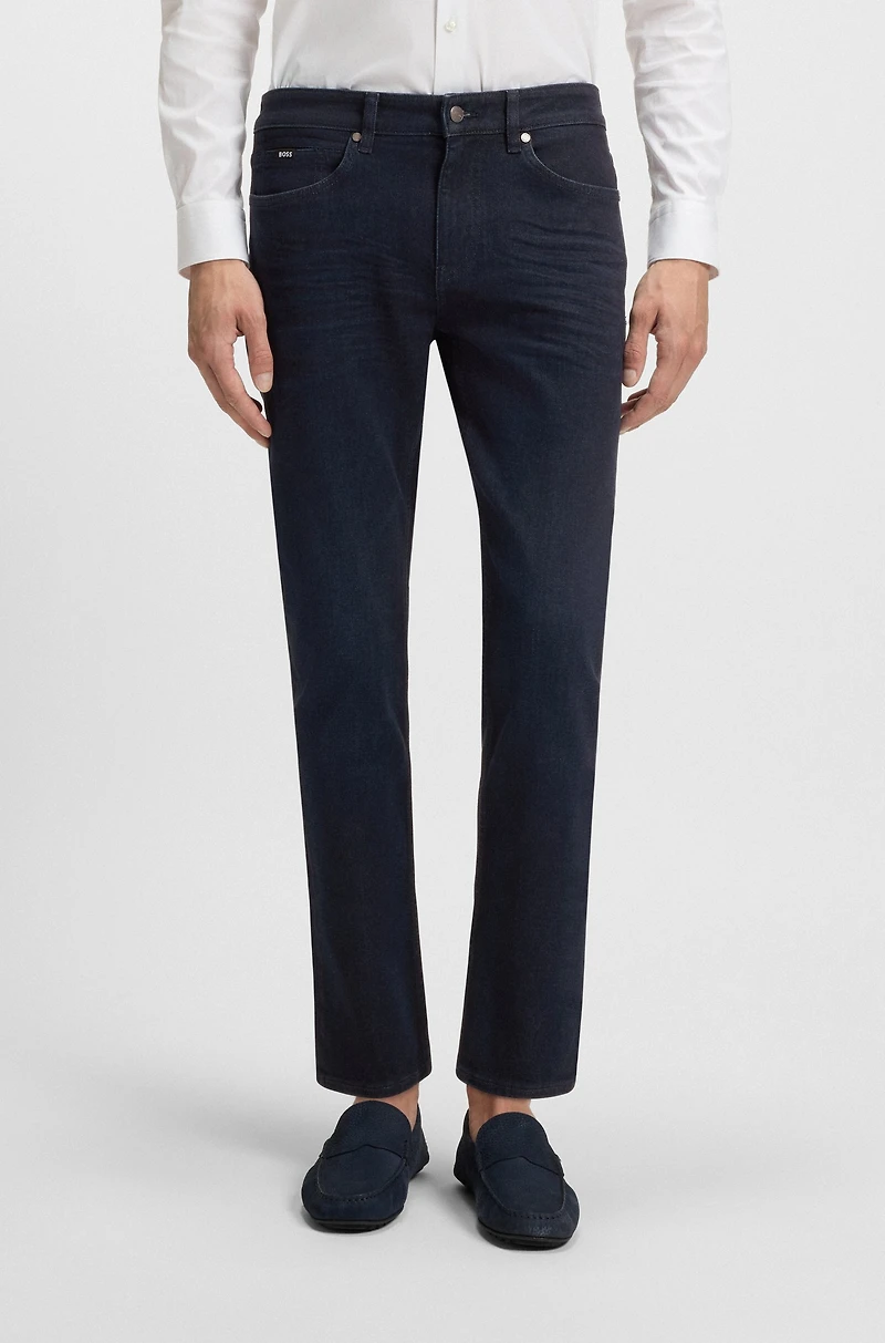 Delaware slim-fit jeans dark-blue soft denim