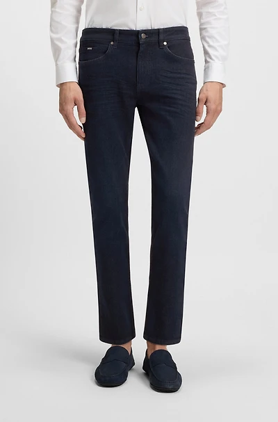 Delaware slim-fit jeans dark-blue soft denim