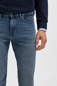 Delaware slim-fit jeans blue comfort-stretch denim