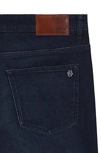 Slim-fit jeans blue comfort-stretch denim