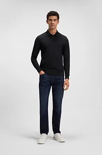 Slim-fit jeans blue comfort-stretch denim