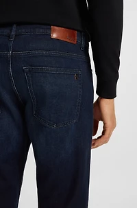 Slim-fit jeans blue comfort-stretch denim