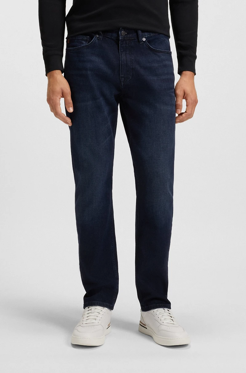 Slim-fit jeans blue comfort-stretch denim