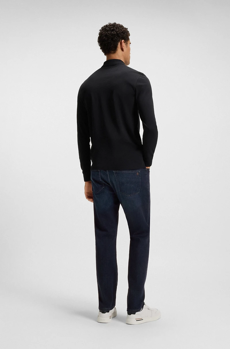 Slim-fit jeans blue comfort-stretch denim
