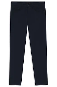 Delaware Slim-fit trousers brushed satin