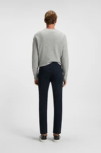 Delaware Slim-fit trousers brushed satin