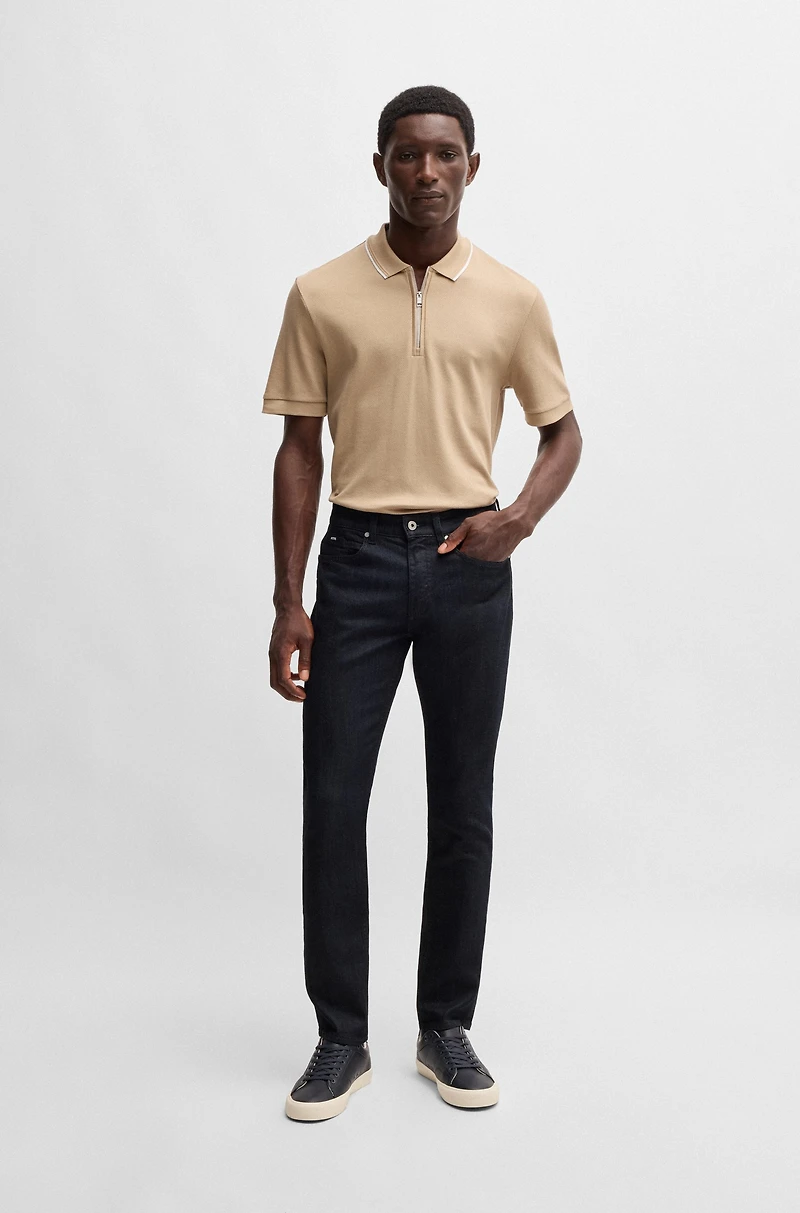 Delaware slim-fit jeans indigo stretch denim