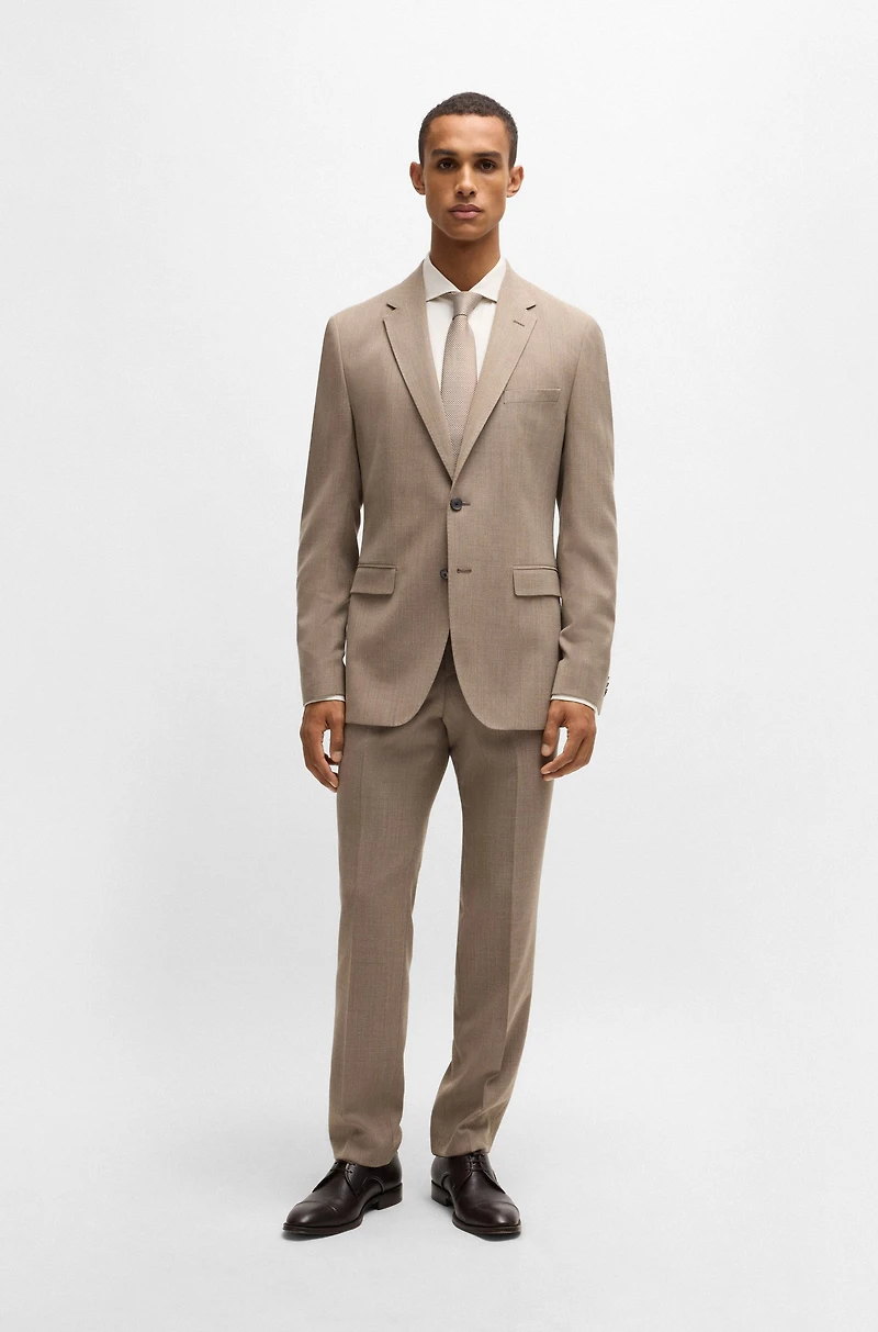 Regular-fit shirt cotton-cashmere twill