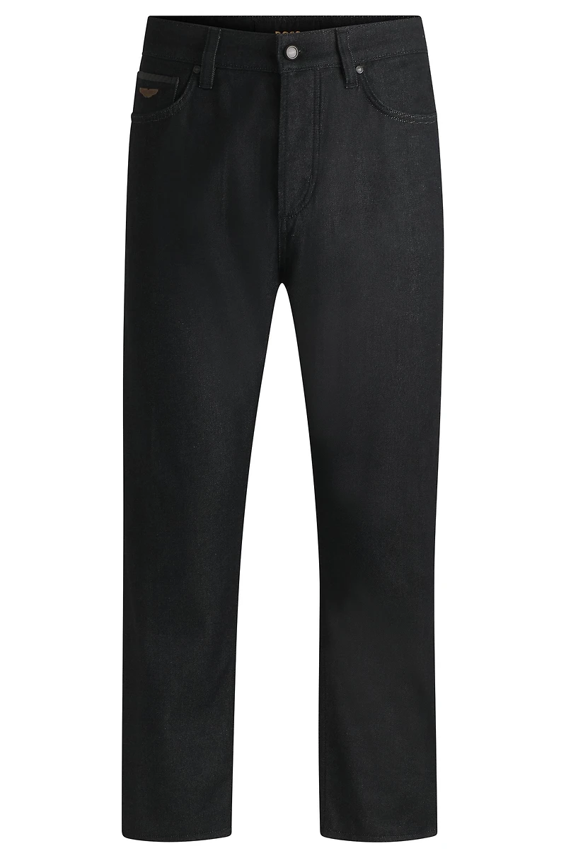 BOSS x ASTON MARTIN regular-fit jeans thermoregulating denim