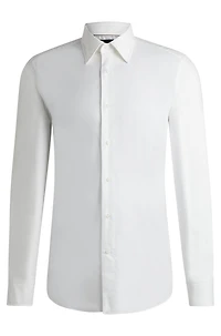 Slim-fit shirt super-stretch fabric
