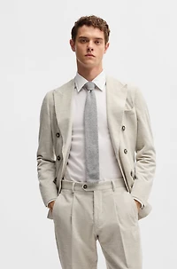 Slim-fit shirt super-stretch fabric