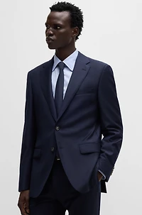 Slim-fit shirt performance-stretch fabric