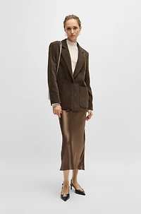 Relaxed-fit jacket velvet corduroy