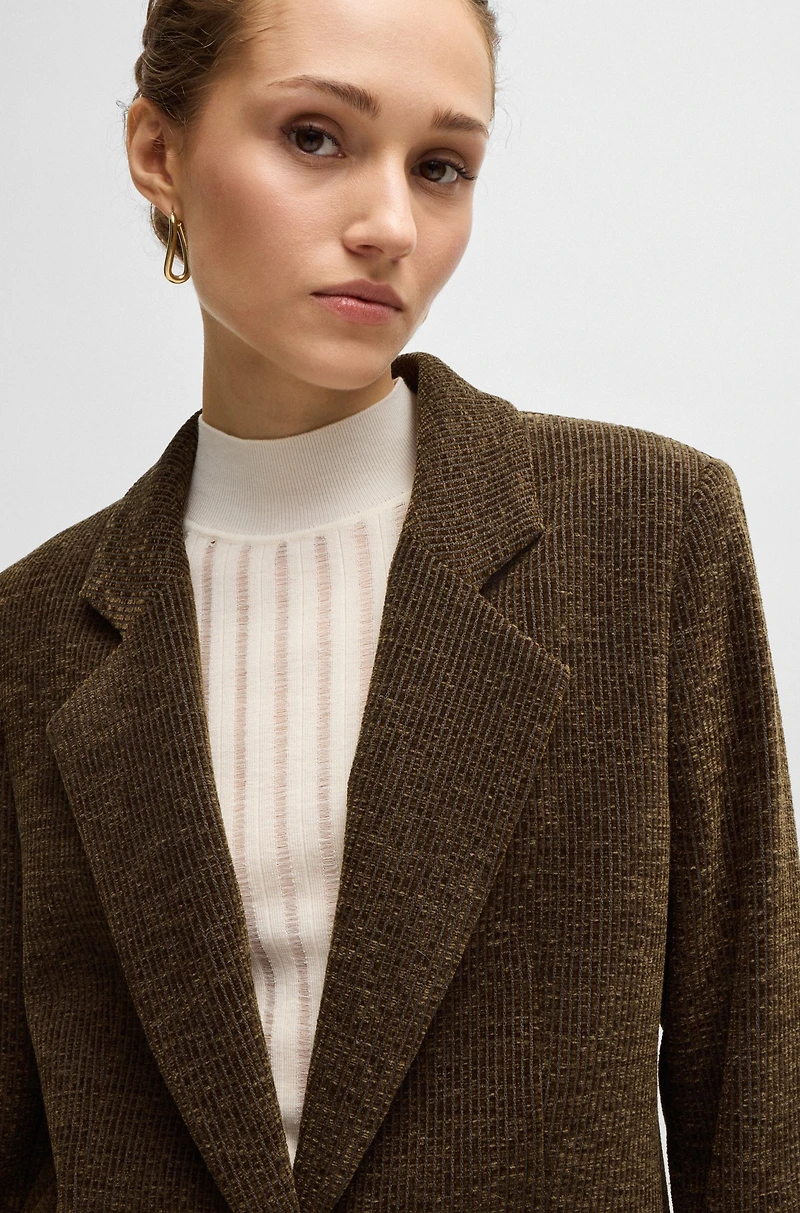 Relaxed-fit jacket velvet corduroy