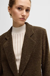 Relaxed-fit jacket velvet corduroy