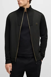 Knitted jacket with Double B monogram
