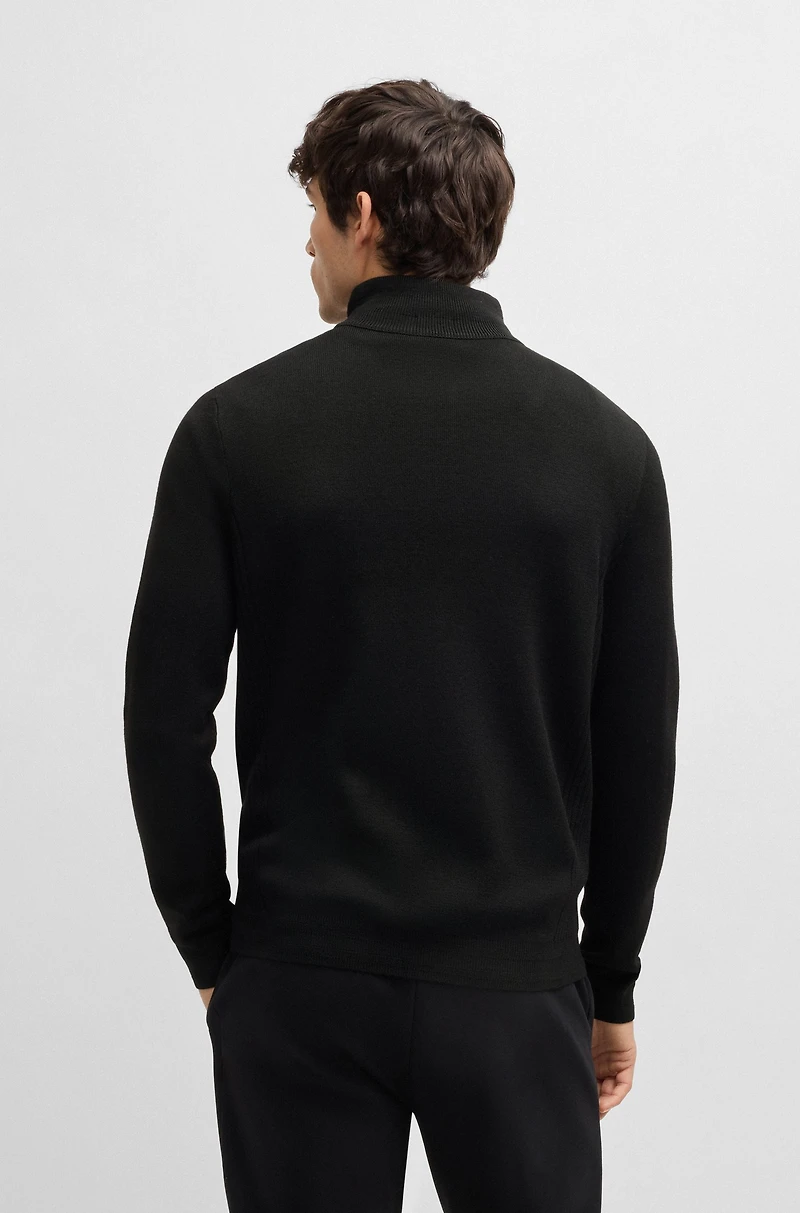 Knitted jacket with Double B monogram