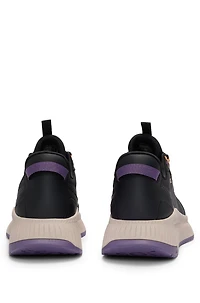 TTNM EVO mixed-material GORE-TEX trainers with ridged sole