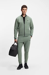 Embroidered-logo T-shirt cotton piqu