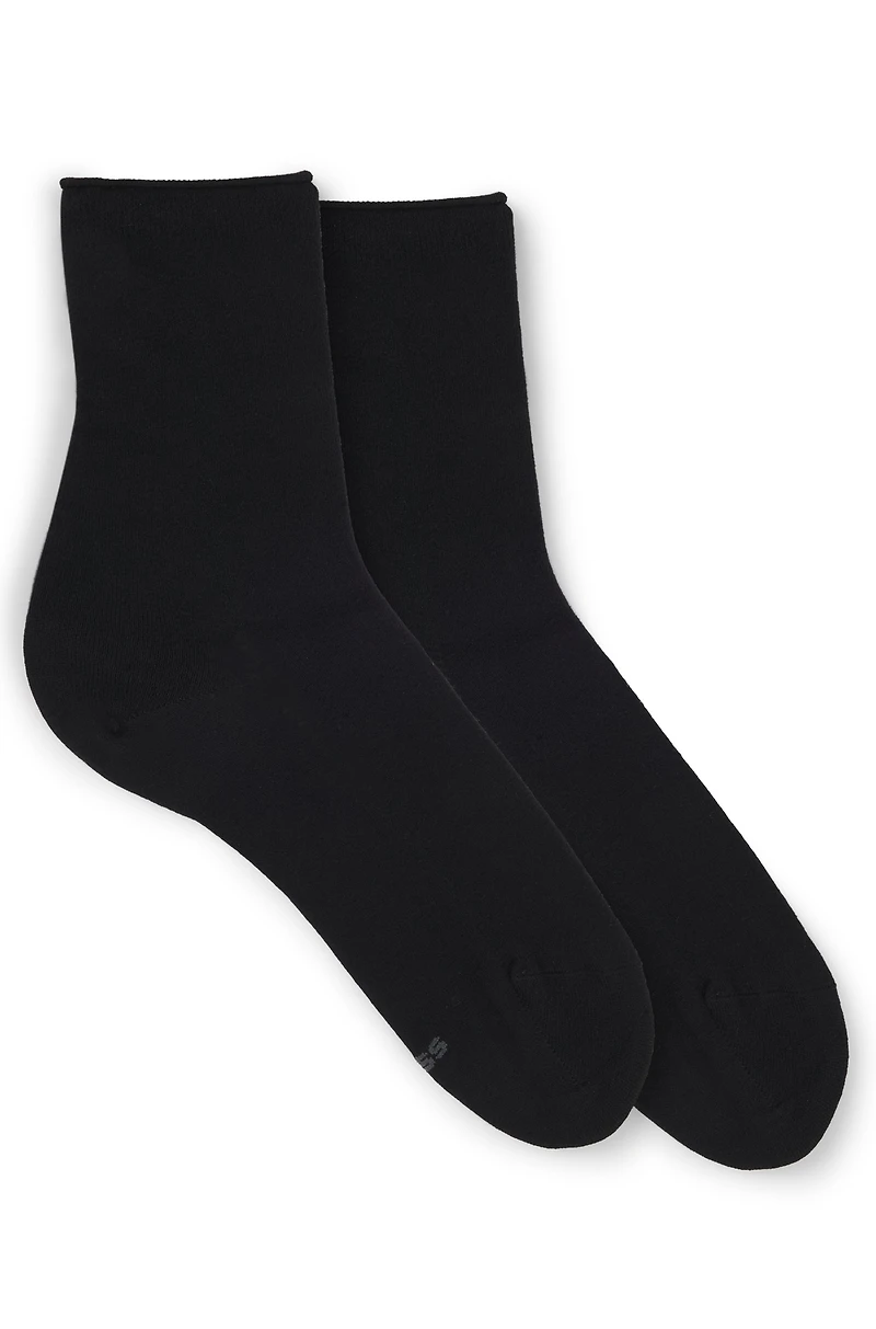 Two-pack of socks in a bamboo-viscose blend
