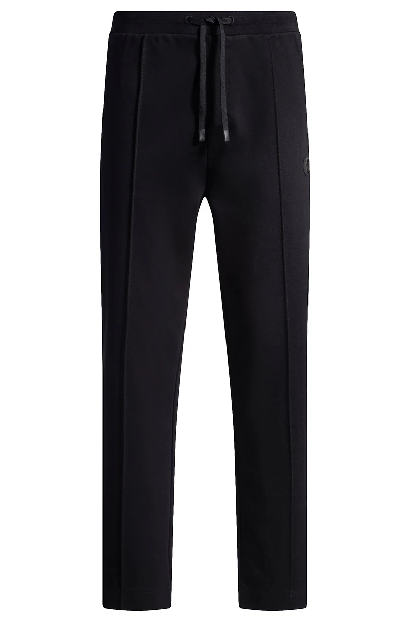 Cotton tracksuit bottoms with Double B monogram