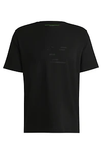 Cotton-jersey relaxed-fit T-shirt with seasonal artwork