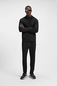 Active tracksuit bottoms stretch fabric with moisture management