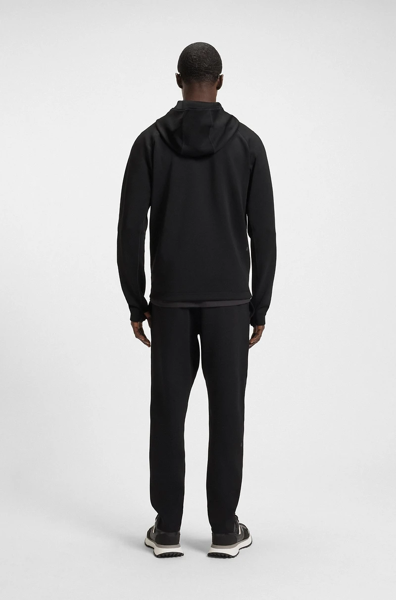 Active tracksuit bottoms stretch fabric with moisture management