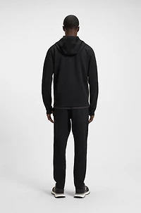 Active tracksuit bottoms stretch fabric with moisture management