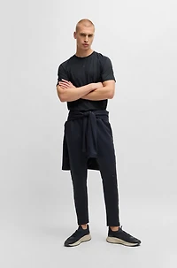 Active slim-fit T-shirt with decorative reflective details