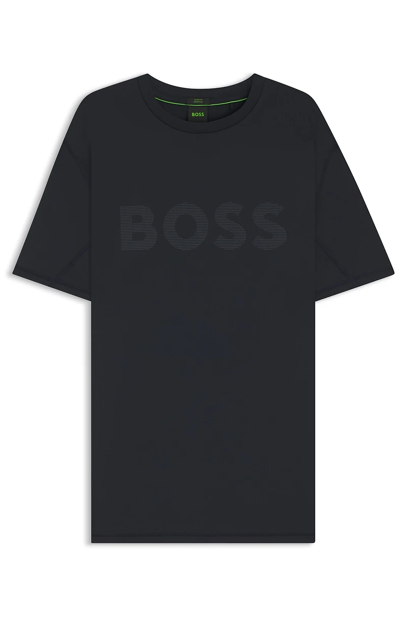 Active slim-fit T-shirt with moisture management